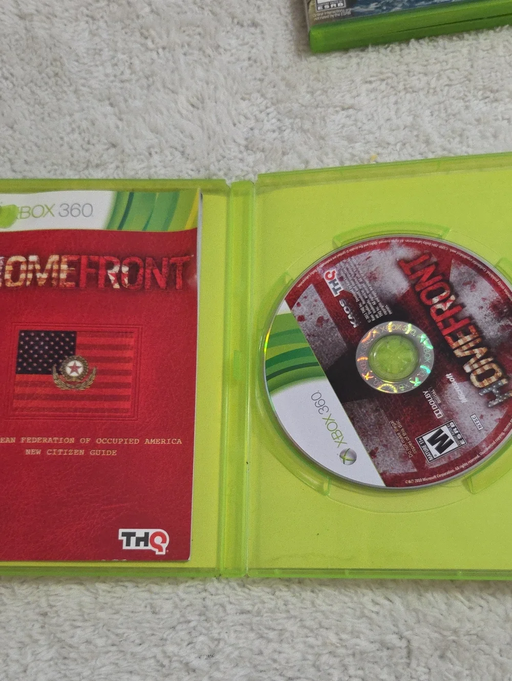 XBOX 360 SET OF 4 VIDEI GAMES
